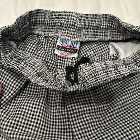 Vintage Newchef Chef Pants Black & White Checkered - Picture 2 of 3